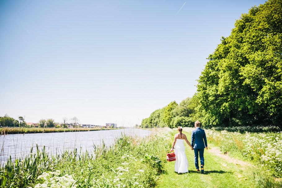 Femma & Erwin | Landgoed Allingastate 9 bruidsfotografie sneek 9