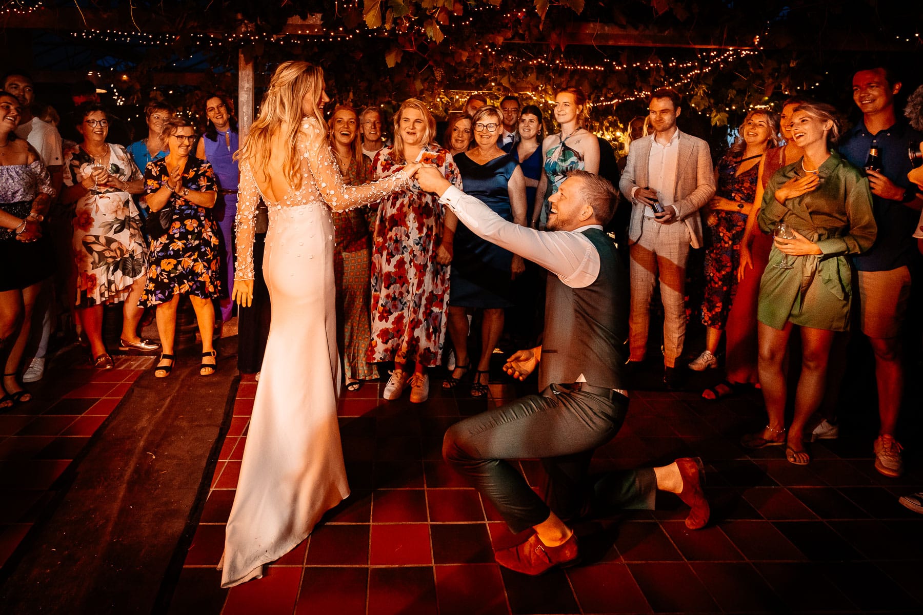 camping de rousant trouwen bruiloft druivenkas 052