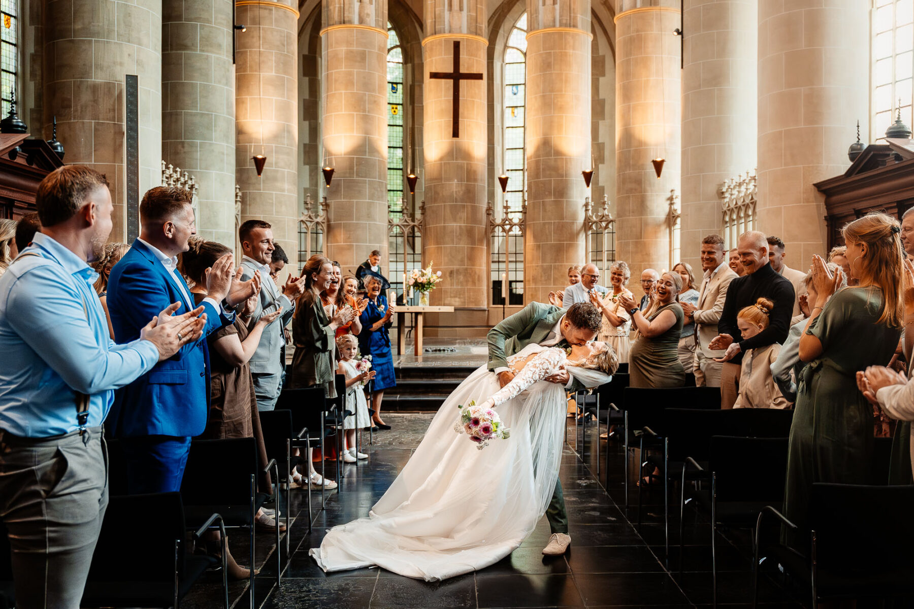 Nicole & Meine / de Paalkoepel & Martinikerk 23 trouwfotograaf paalkoepel groningen 025